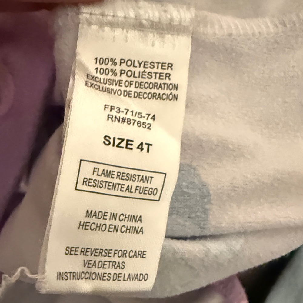 Bundle of Cozy Girls Nightgowns - Bluey and Frozen Anna and Elsa! Today only! - Picture 7 of 15